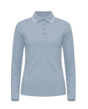 ROHNISCH Miriam Long Sleeve Polo Dove Blue