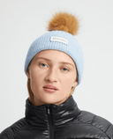 ROHNISCH Pom Braid Beanie Hat Skyway