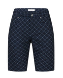 ROHNISCH Chie Comfort Bermuda Micro R Check Navy