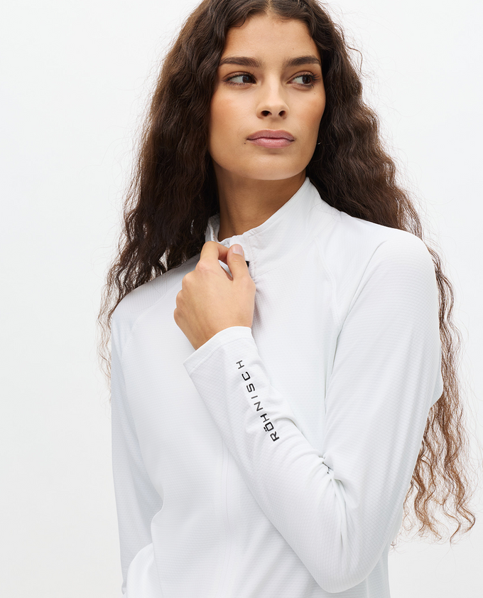 ROHNISCH Nicky Full Zip Mid Layer White