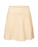 ROHNISCH Luna Long Skort 48cm Monogram Peach