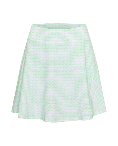 ROHNISCH Luna Long Skort 48cm Monogram Green Ash