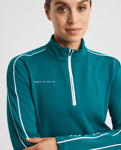 ROHNISCH Amie Brushed Midlayer Augusta Green