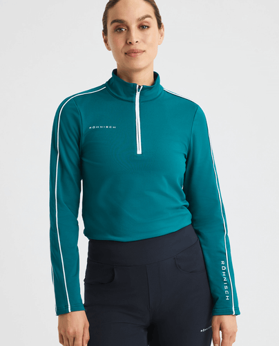 ROHNISCH Amie Brushed Midlayer Augusta Green