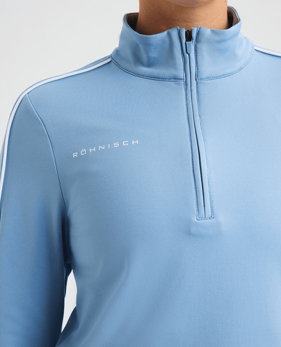 ROHNISCH Amie Brushed Midlayer Dove Blue