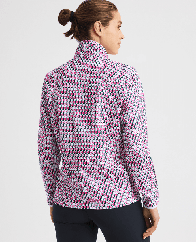 ROHNISCH Lorraine Wind Jacket Logo Rose