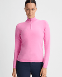 ROHNISCH Kora Knitted Half Zip Fuchsia Pink