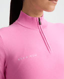 ROHNISCH Kora Knitted Half Zip Fuchsia Pink