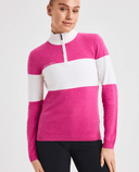 ROHNISCH Kora Knitted Half Zip Rose