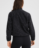 ROHNISCH Thermal Half Zip Fleece Grey Leo Print