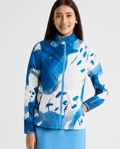 ROHNISCH Veste coupe-vent compressible Neon Flower Rose