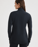 ROHNISCH Layering Half Zip Brushed Mid Layer Black