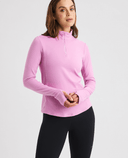 ROHNISCH Layering Half Zip Brushed Mid Layer Smoky Grape