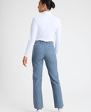 ROHNISCH Fairway Brushed Winter Trouser 30'' Mini Check Navy