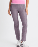 ROHNISCH Grace Ankle Trouser Mini Check Pink