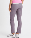 ROHNISCH Grace Ankle Trouser Mini Check Pink