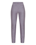 ROHNISCH Grace Ankle Trouser Mini Check Pink