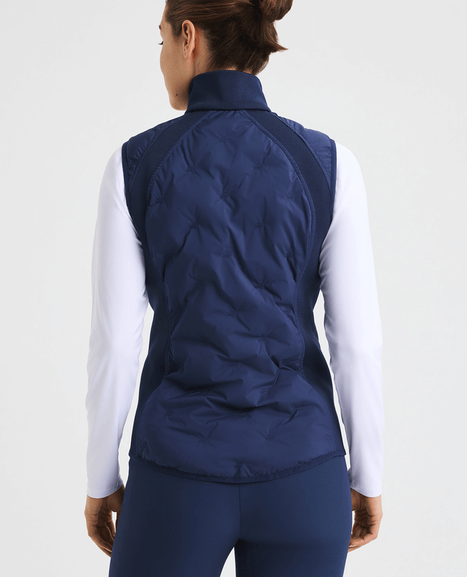 ROHNISCH Padded Windbreaker Vest Navy