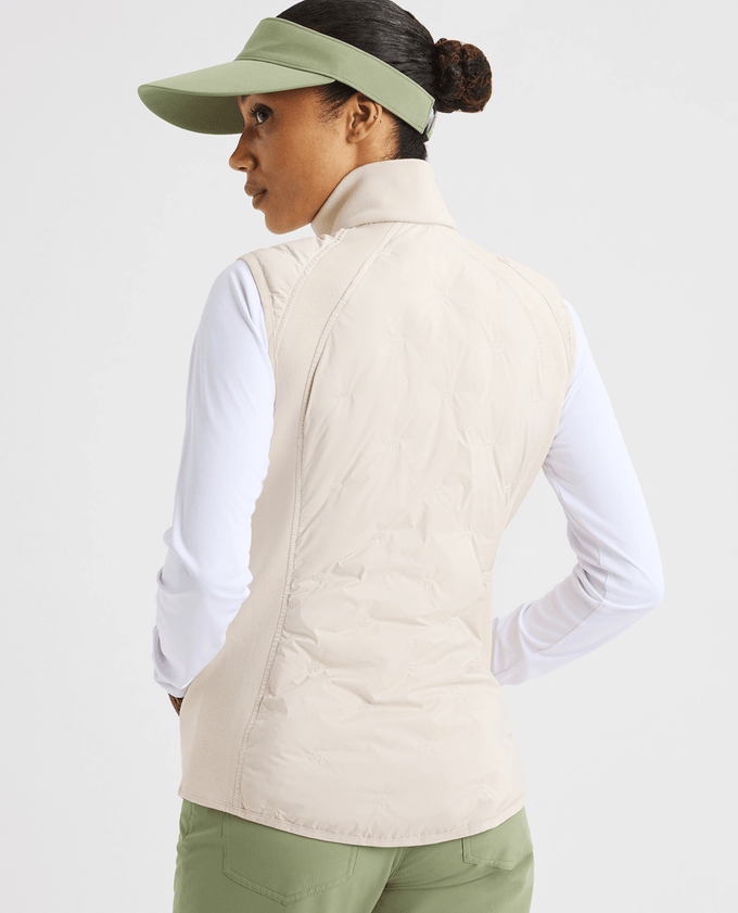 ROHNISCH Padded Windbreaker Vest Oatmeal