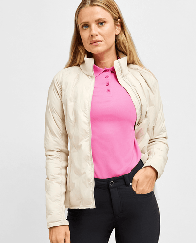 ROHNISCH Padded Windbreaker Jacket Oatmeal