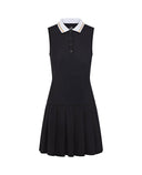 SWING OUT SISTER Paige Elite Pleat Dress Black