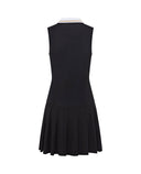 SWING OUT SISTER Paige Elite Pleat Dress Black