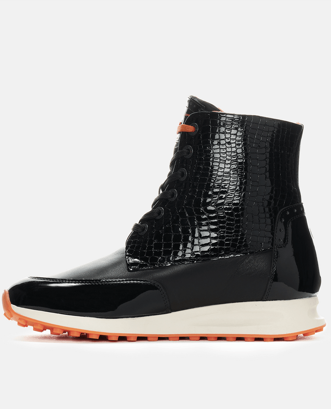 SIZE UK 5 - DUCA DEL COSMA Lorenza Waterproof Golf Boot Black