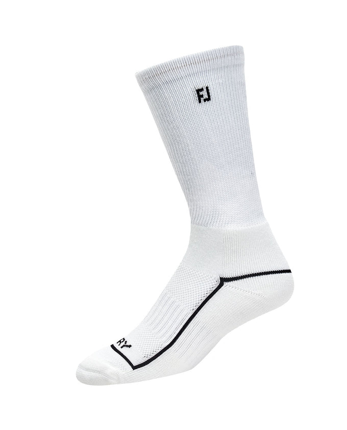 FootJoy ProDry Womens Crew Socks Pair 18160 White