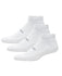 FootJoy ComfortSof Womens Sportlet Socks 3-Pair Pack 18320 White