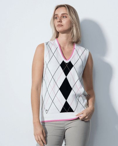 DAILY SPORTS Taormina Knitted Vest 064 White