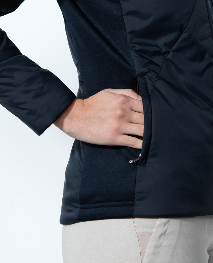 DAILY SPORTS Caen Quilted Jacket 065 Navy
