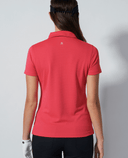 DAILY SPORTS Peoria Short Sleeve Polo 010 Intense Coral