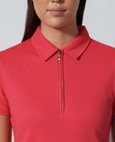 DAILY SPORTS Peoria Short Sleeve Polo 010 Intense Coral