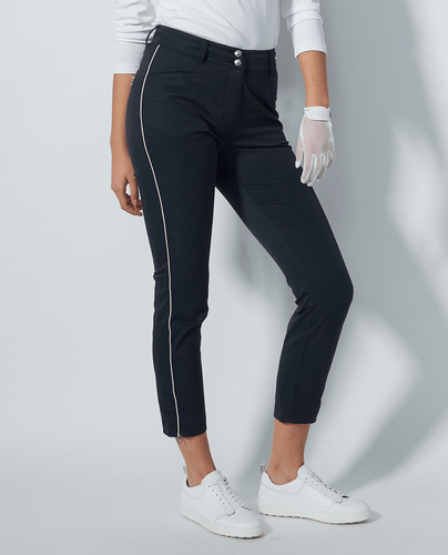 DAILY SPORTS Glam Ankle Pants 27.5" 028 Black/Beige