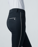 DAILY SPORTS Glam Ankle Pants 27.5" 028 Black/Beige