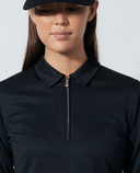 DAILY SPORTS Peoria Long Sleeve Polo 200 Black