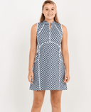 SOFIBELLA Monochrome Check Dress 2285 Michy