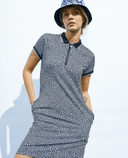 DAILY SPORTS Kyoto Cap Sleeve Dress 124 Monochrome