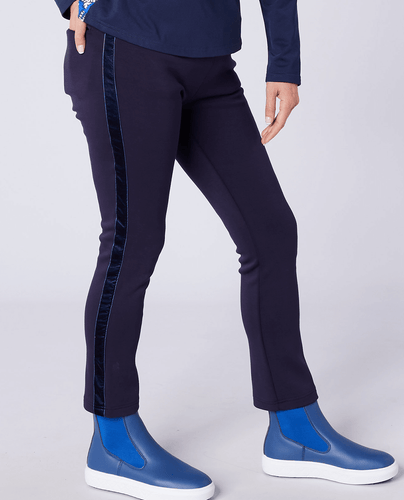 SWING OUT SISTER Amber Pull On Winter Trouser Extra Short 27'' True Navy