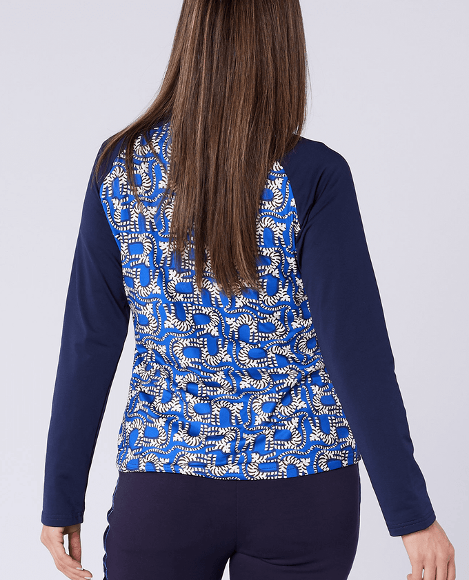 SWING OUT SISTER Winnie 1/4 zip Mid Layer Animal Instinct