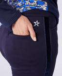 SWING OUT SISTER Amber Pull On Winter Trouser Short 29'' True Navy