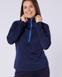 SWING OUT SISTER Winnie 1/4 zip Mid Layer Animal Instinct
