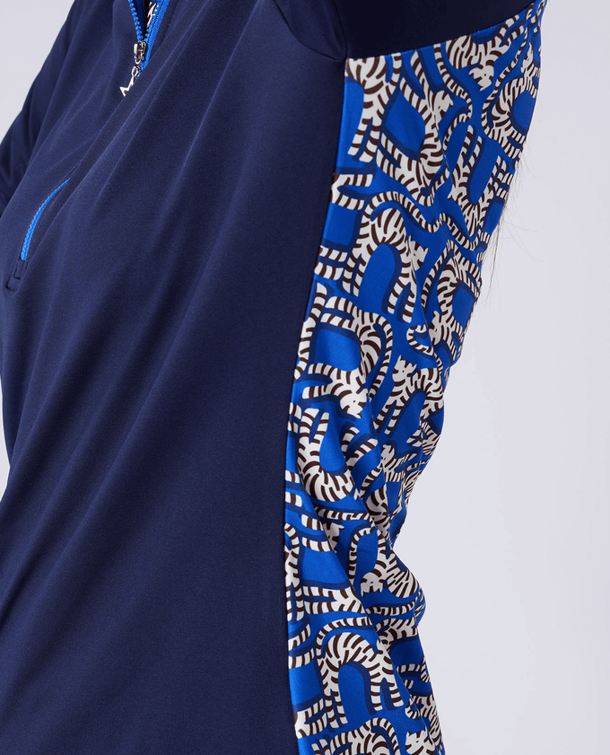 SWING OUT SISTER Winnie 1/4 zip Mid Layer Animal Instinct