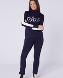 SWING OUT SISTER Sabrina Golf Sweater Twilight Blue
