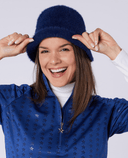 SWING OUT SISTER Bella Fur Bucket Hat True Navy