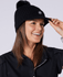 SWING OUT SISTER Polly Peak Bobble Hat Black