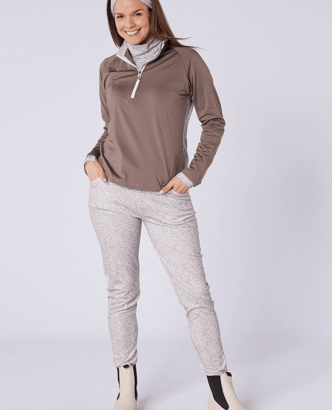SWING OUT SISTER Winnie 1/4 zip Mid Layer Snow Queen