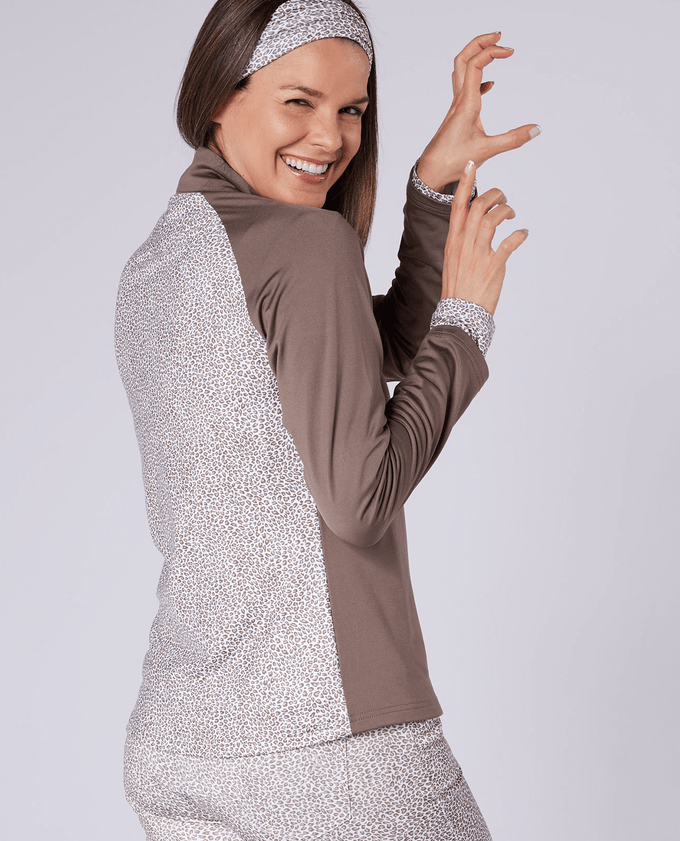 SWING OUT SISTER Winnie 1/4 zip Mid Layer Snow Queen