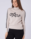 SWING OUT SISTER Sabrina Golf Sweater Gilded Beige