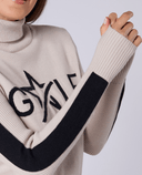 SWING OUT SISTER Sabrina Golf Sweater Gilded Beige